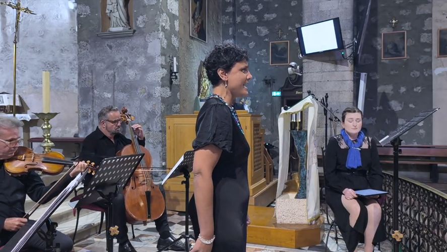 Concert avec Marie-Najma à l'église Saint-Paul de Nice